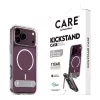 CARE by PanzerGlass Kickstand Hülle Transparent mit Weißem MagSafe für iPhone 17 Pro Max