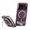 CARE by PanzerGlass Kickstand Hülle Transparent mit Weißem MagSafe für iPhone 17 Pro Max