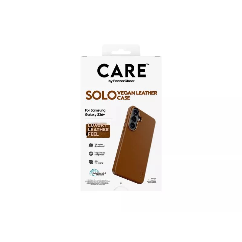 CARE by PanzerGlass Solo Case für Samsung Galaxy S26 Plus - Braun