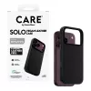CARE by PanzerGlass Solo Vegane Lederhülle Schwarz mit MagSafe für iPhone 17 Pro