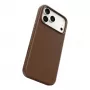 CARE by PanzerGlass Solo Vegane Lederhülle Braun mit MagSafe für iPhone 17 Pro Max
