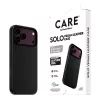 CARE by PanzerGlass Solo Vegane Lederhülle mit MagSafe für iPhone 17 Pro Max - Schwarz