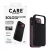 CARE by PanzerGlass Solo Vegane Lederhülle mit MagSafe für iPhone 17 Pro Max - Schwarz