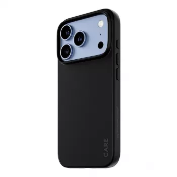 CARE by PanzerGlass TPU Hülle Schwarz iPhone 17 Pro
