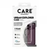 CARE by PanzerGlass Urban Explorer Hülle Transparent mit Schwarz MagSafe für iPhone 17 Pro Max