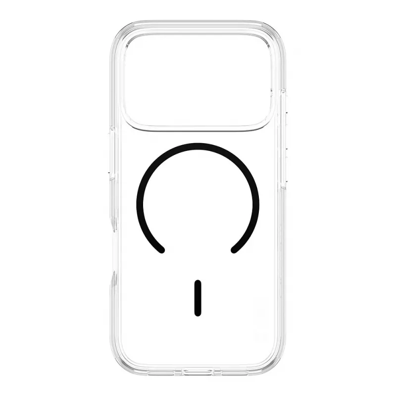 CARE by PanzerGlass Urban Explorer Hülle Transparent mit Schwarz MagSafe iPhone 17 Pro