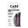 CARE by PanzerGlass Urban Explorer Hülle Transparent mit Schwarz MagSafe iPhone 17 Pro