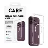 CARE by PanzerGlass Urban Explorer Hülle Transparent mit Weißem MagSafe für iPhone 17 Pro Max