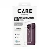 CARE by PanzerGlass Urban Explorer Hülle Transparent mit Weißem MagSafe für iPhone 17 Pro Max