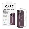 CARE by PanzerGlass Urban Explorer Hülle Transparent mit weißem MagSafe Ring für iPhone 17 Pro