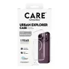 CARE by PanzerGlass Urban Explorer Hülle Transparent mit weißem MagSafe Ring für iPhone 17 Pro