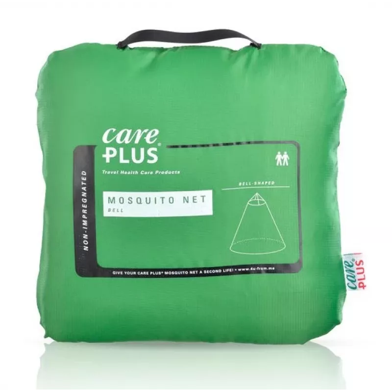 Care Plus Moskitonetz Bell 2-Personen Permethrin imprägniert Weiß