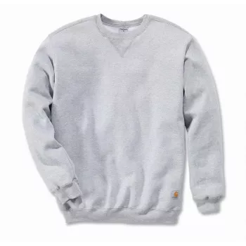 Carhartt Herren Midweight Crewneck Sweatshirt Heather Grey