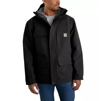Carhartt Super Dux Isolierjacke - Schwarz - Herren Relaxed Fit