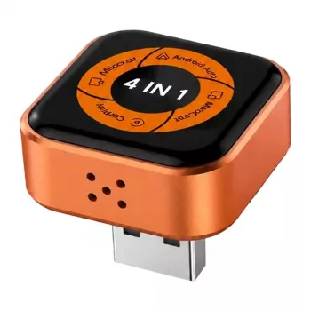 CARLINKIT Mini Ultra 6 Wireless Adapter für CarPlay und Android Auto - Schwarz