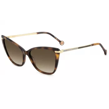 Carolina Herrera HER0262S086 Damen-Sonnenbrille Havana Verlauf Grau 57mm