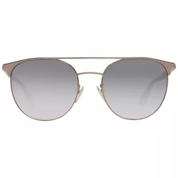 CAROLINA HERRERA NY Damen-Sonnenbrille SHN051M540640 - Havana Braun eckiger Rahmen mit braunen Gradientengläsern