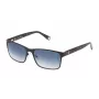 CAROLINA HERRERA SHE0725708EE Damen Rechteck-Sonnenbrille Havana Braun Verlauf 57mm