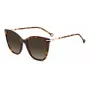Carolina Herrera Damen-Sonnenbrille HER0091S05L Cat Eye Acetat Schwarz Grau Verlauf 56/20/145 mm