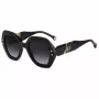 CAROLINA HERRERA Damen-Sonnenbrille HER0126SWR7 - Havanna-Acetat-Rahmen, braune Verlaufsgläser, 52 mm