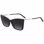 CAROLINA HERRERA Damen-Sonnenbrille HER0180S2M2 - Havanna-Acetatrahmen, braune Verlaufsgläser, 57 mm