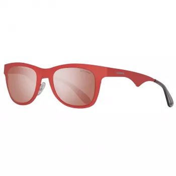 CARRERA CA6000-MT-ABV Unisex-Sonnenbrille - Matt schwarzer Acetatrahmen, graue Gradientenlinse, 49/22/145 mm