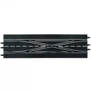 Carrera Digital 124 Doppelspurwechsel Schienenabschnitt - Schwarz 20030347