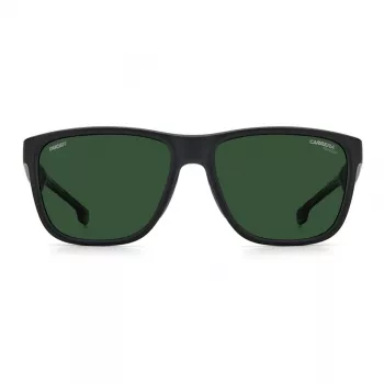 Carrera Ducati Herren-Sonnenbrille CARDUC003S3 - Sportliches Rechteck, Schwarzer Rahmen, Graue Gläser, 57/17/135 mm