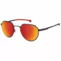 Carrera Ducati Herren-Sonnenbrille CARDUC036S003 - Schwarzer Rahmen, graue Gläser, 52 mm