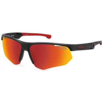 Carrera Ducati Herren-Sonnenbrille CARDUC044S003 Matt Schwarz Grau Rechteckig 69mm