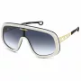 CARRERA FLAGLAB17B4E Herren-Schild-Sonnenbrille Schwarz/Grau 99mm
