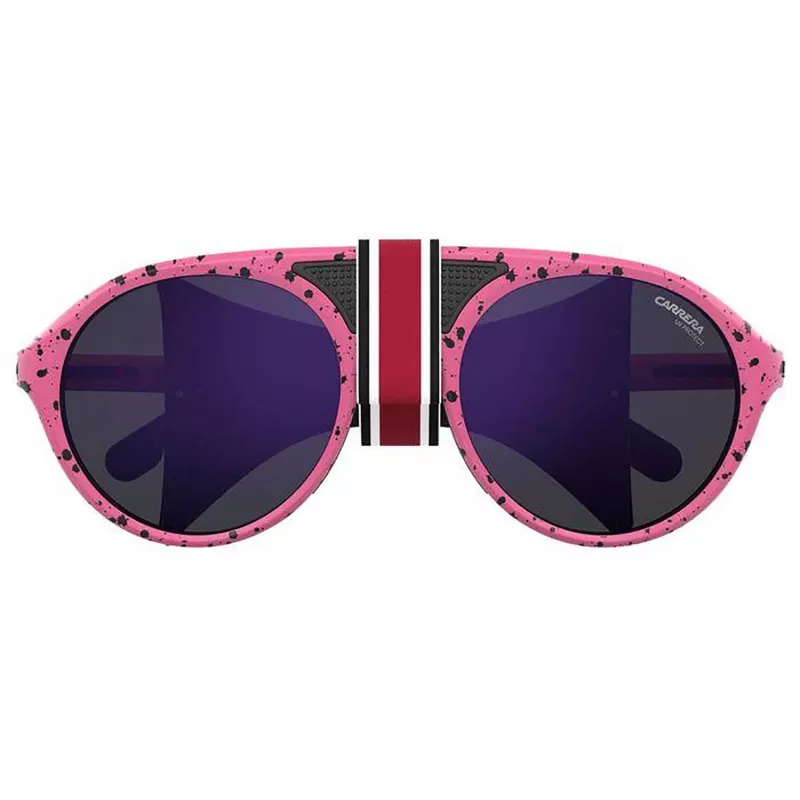 CARRERA HYPERFI19SQK0 Unisex-Sonnenbrille - Schwarzer Rahmen, graue Gläser, 54/21/140 mm