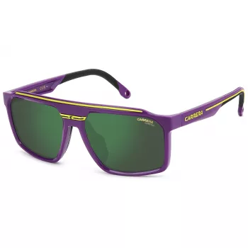 CARRERA MAN CSPORT04S83W Sonnenbrille Rechteckig Sport Vollrand Schwarz Grau 59/17/145 mm UV400