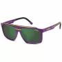 CARRERA MAN CSPORT04S83W Sonnenbrille Rechteckig Sport Vollrand Schwarz Grau 59/17/145 mm UV400