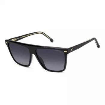 CARRERA Damen-Sonnenbrille CARRERA3027S8 Square Havana Acetat Braun Verlaufsglas 58/13/140 mm