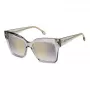CARRERA Damen-Sonnenbrille CARRERA3037SK - Schwarzer Acetatrahmen, graue Verlaufsgläser, 54/17/140 mm