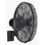 CasaFan AIROS ECO SILENT WALL SW Wandventilator 90 W 514 mm Schwarz mit Fernbedienung, Timer, Oszillation, Höhenverstellbar (64509)