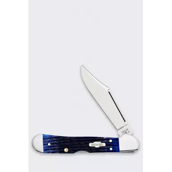 Case Rogers Mini Copperlock SS Blaues Klappmesser