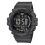 Casio AE-1500WH-8BVEF Herren-Digitaluhr – Harzarmband, 100m wasserdicht, Weltzeit
