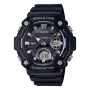 CASIO AEQ-120W-1A Herren Analog-Digital Uhr, 53,3 mm, schwarzes Resin