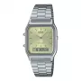 CASIO AQ-230A-9A Unisex Analog-Digital Uhr, 38,8 mm Goldton Edelstahl