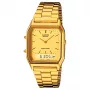 CASIO AQ-230GA-9B Unisex Analog-Digital Uhr, Goldton, 38,8 mm