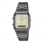 CASIO AQ-230GG-9A Unisex Analog-Digital Uhr, 38,8 mm, Gunmetal und Gold-Ton