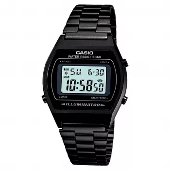 CASIO B-640WB-1A Unisex Digitaluhr 35mm Edelstahlband