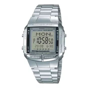 CASIO DB-360-1A Digital Resin Watch Black 43.1mm