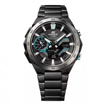 CASIO Edifice ECB-2200D-1AEF Herren-Solar-Bluetooth-Uhr 47,6mm Edelstahl