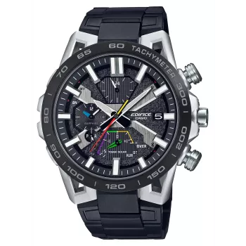 CASIO EQB-2000DC-1AER Edifice Bluetooth Tough Solar Herrenuhr 55,6mm Schwarz