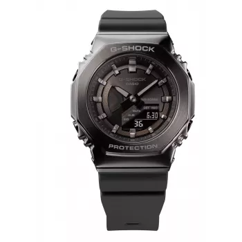 CASIO G-SHOCK GMS2100B8AER Damen Analog-Digital Uhr, 40,4 mm, graues Resinband
