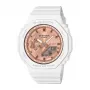 CASIO GMA-S2100MD-7AE Damen Analog-Digital Quarzuhr, 46,2 mm, weißes Resinband