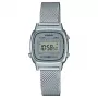 CASIO LA670WEM-7DF Damen-Digitaluhr in Silberton 30,3 mm